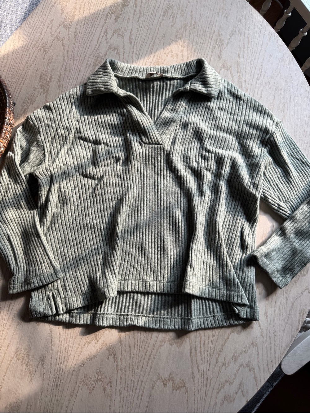 NWOT Loft Ribbed Pullover